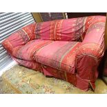 A large Chesterfield sofa bed CONDITION: Please Note - we do not make reference to