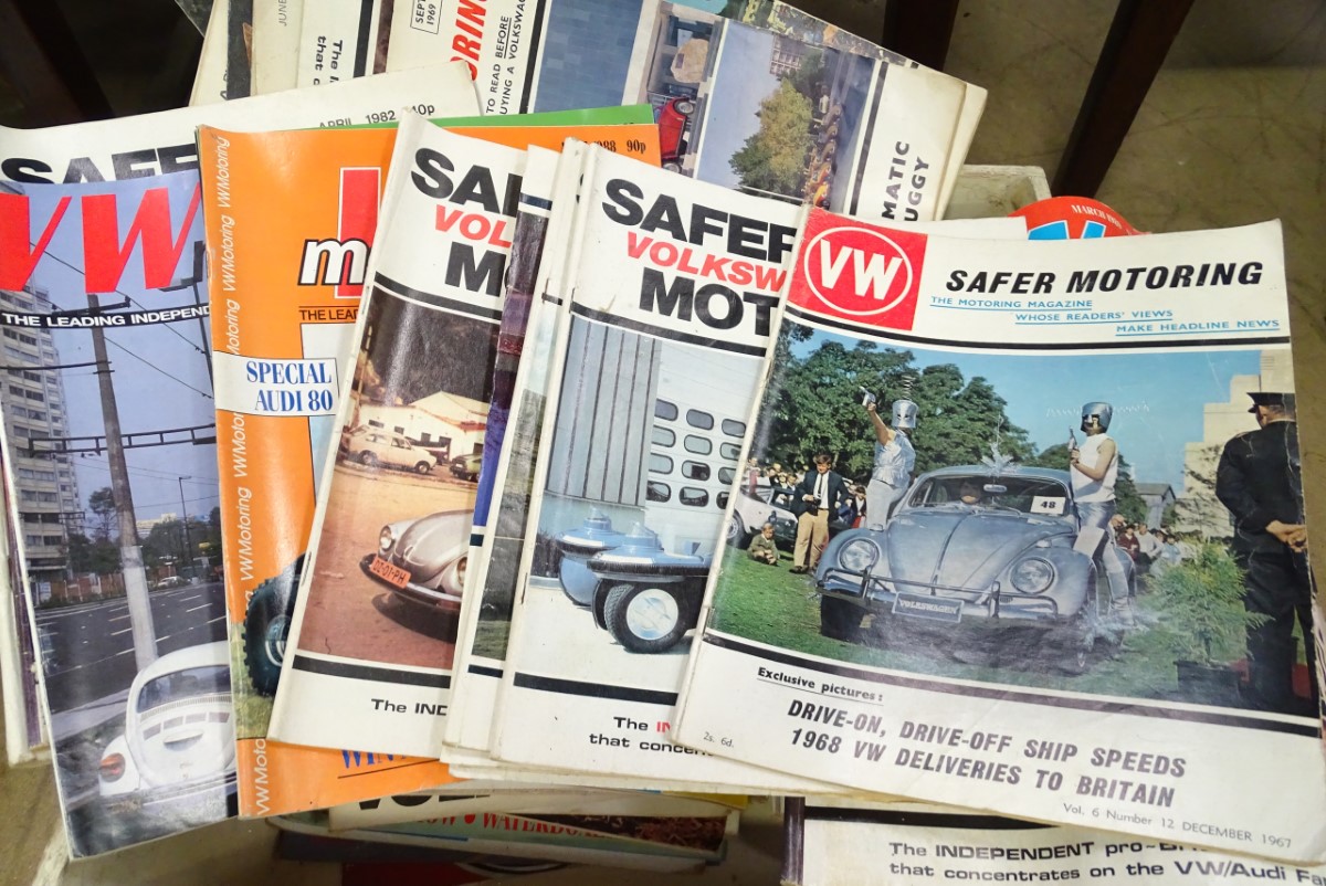 A quantity of vintage 1960s and later Voltswagon motoring magazines, - Image 2 of 2