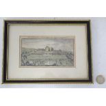 A small framed print of Powis Castle CONDITION: Please Note - we do not make