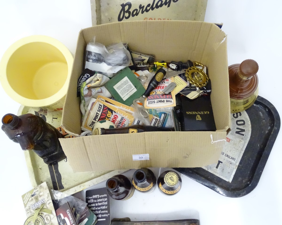 A quantity of breweriana to include drinks trays, collectables, bottles etc. - Image 2 of 2