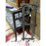 Cast Iron coat hooks CONDITION: Please Note - we do not make reference to the