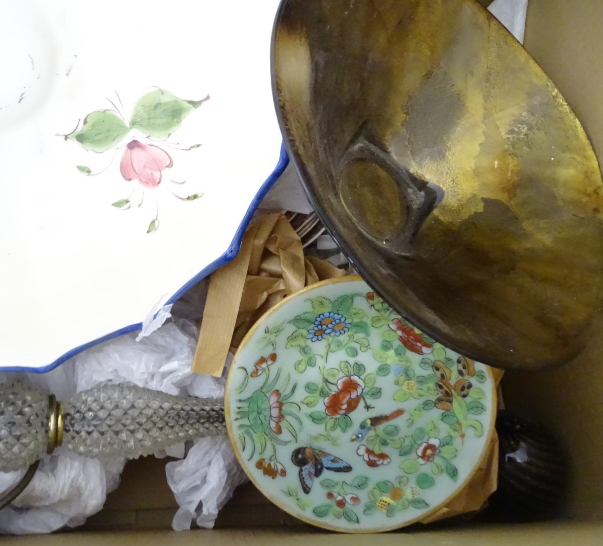 A quantity of assorted of items to include pictures, ceramics and glass, - Image 3 of 3