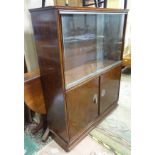 An oriental glazed cabinet CONDITION: Please Note - we do not make reference to the