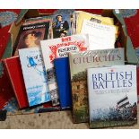 Books: A collection of approx 22 books on the Royal Family , history ,