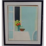 Mourlot, XX, Signed limited edition print, 133/150, Conservatory table, Signed and numbered under,