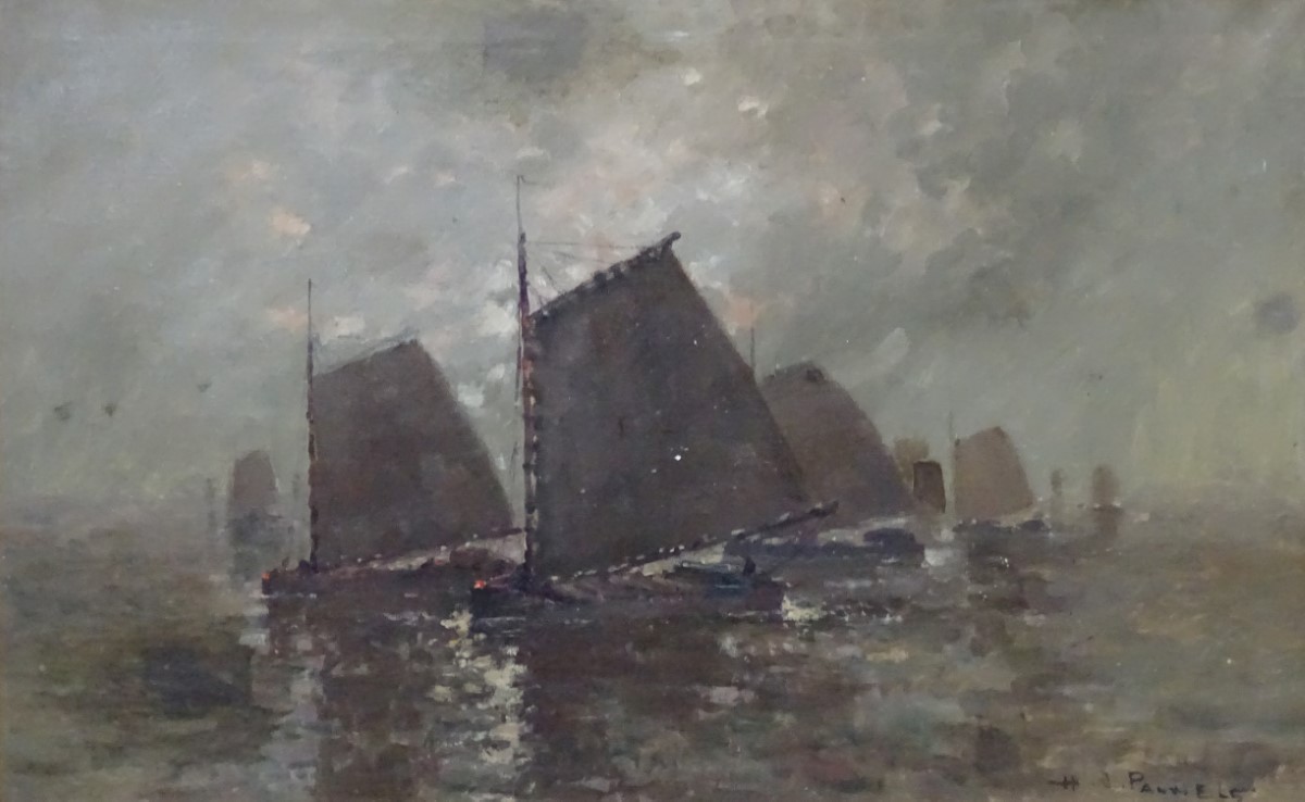 Henri-Josef Pauwels (1903-1983), Belgian, Marine School, Oil on canvas, - Image 2 of 4