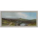 Reginald Daniel Sherrin (1891-1971), Gouache, Moorland, Signed lower left.