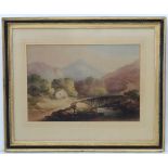 Francis Nicholson (1753-1844), Watercolour, View of the head of Loch Katrine; W Highlands Scotland,