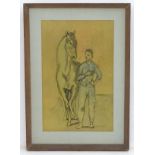 After Pablo Picasso (1881-1973), Limited Edition Collotype print, 'Young man with a horse',