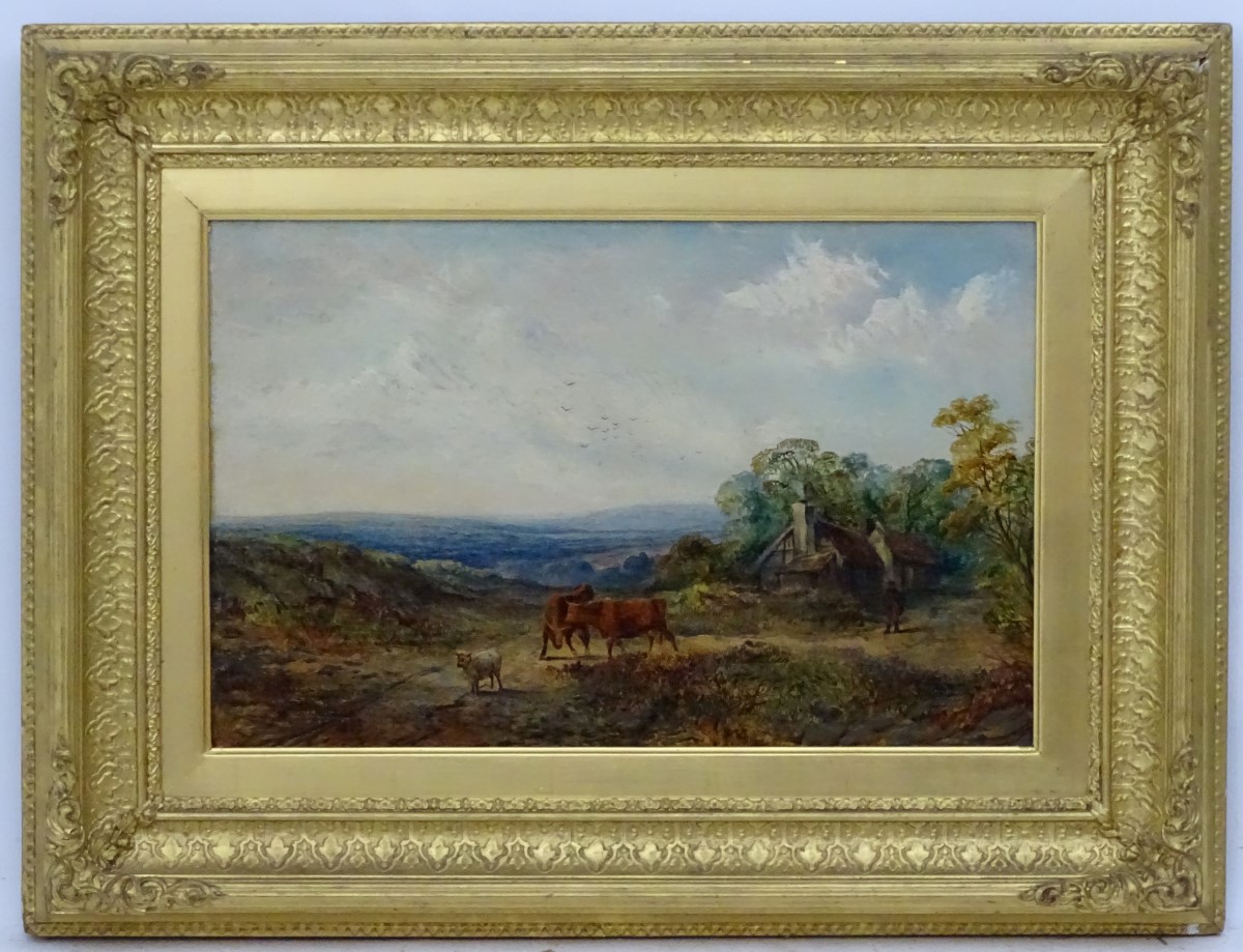 R Bollans, 1865, Oil on fielded panel, - Image 3 of 9