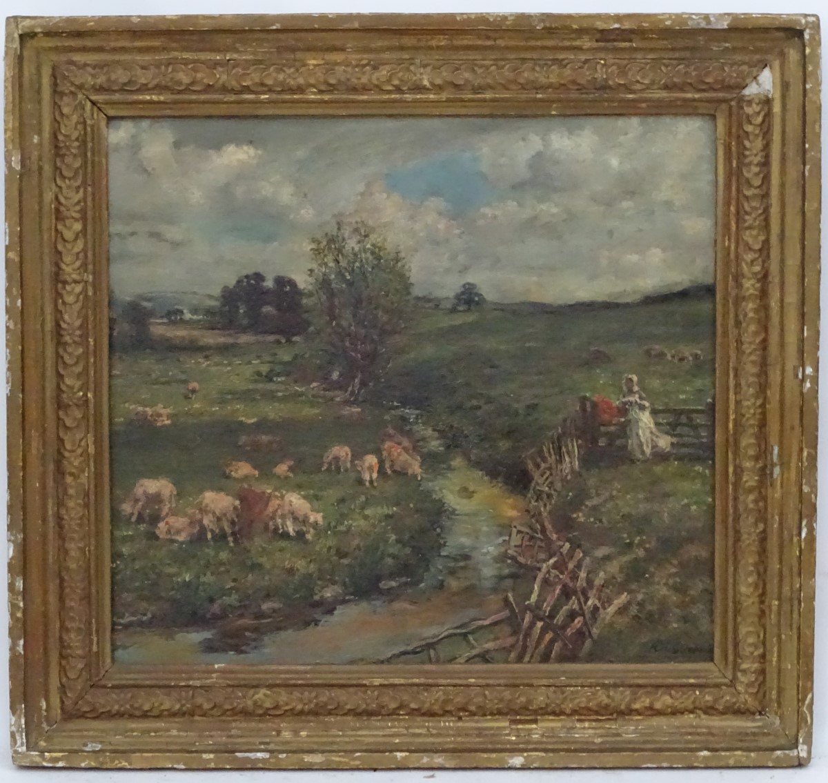 Herbert Harlakenden Gilchrist (1867-?), Oil on canvas, - Image 3 of 5