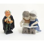 A Royal Doulton figurine of the Charles Dickens character Sergeant Buzfuz,