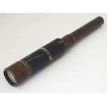 Militaria: A WWI/WW1/First World War combination microscope/spotting telescope by Davon (F Davidson
