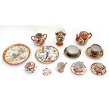 A quantity of assorted Japanese wares, to include plates, tea cups and saucers, pots,