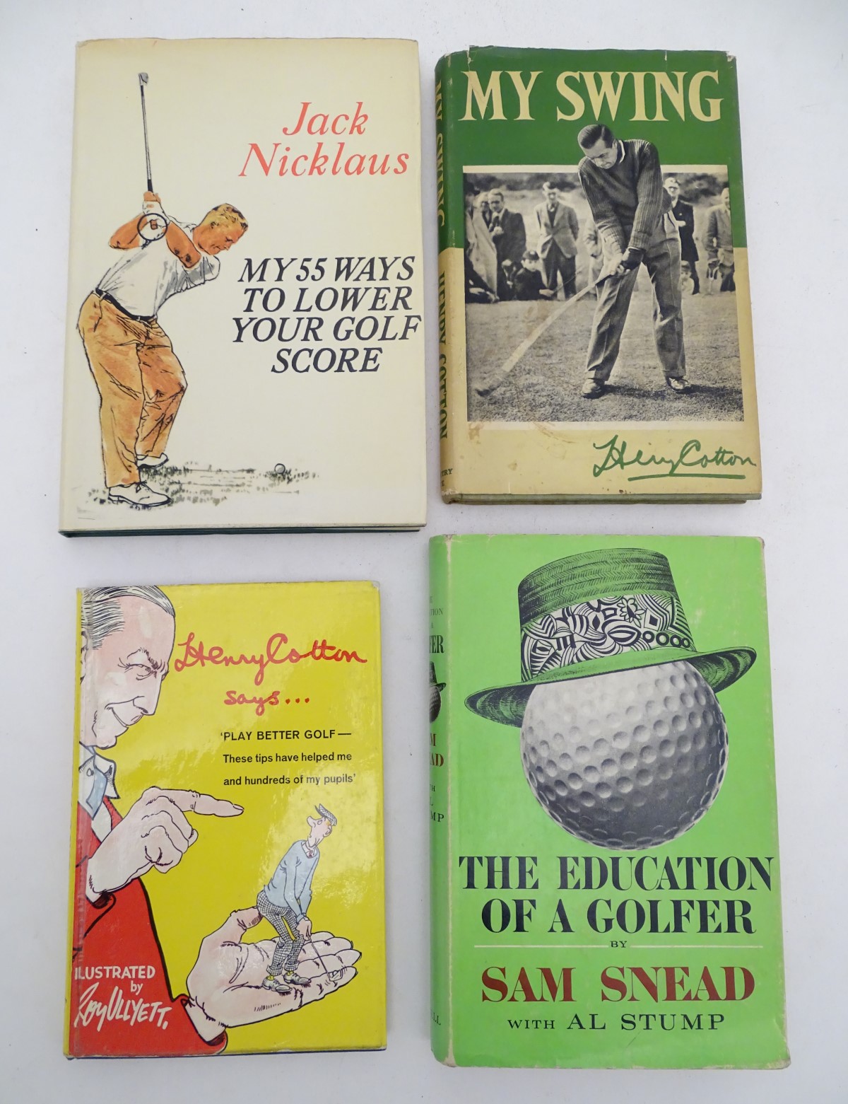 Books: A quantity of books on the subject of golf,