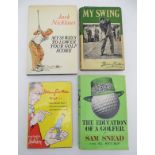 Books: A quantity of books on the subject of golf,