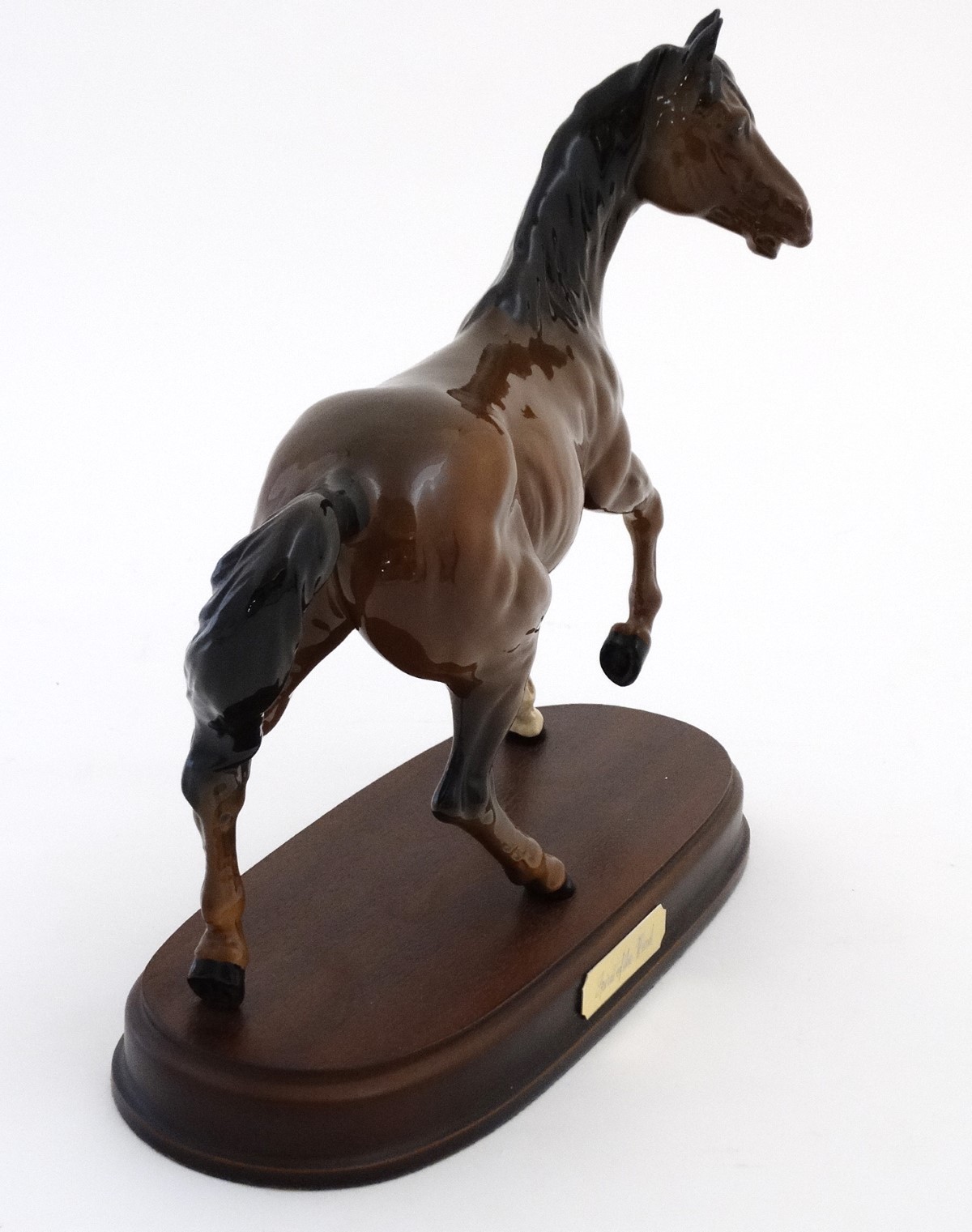 A boxed Royal Doulton 'Spirit of the Wind' bay horse figurine in gloss finish , - Image 8 of 10