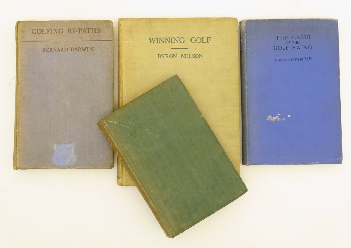 Books: How to Play Golf, by Harry Vardon, Golfing By-Paths by Bernard Darwin, - Image 3 of 6