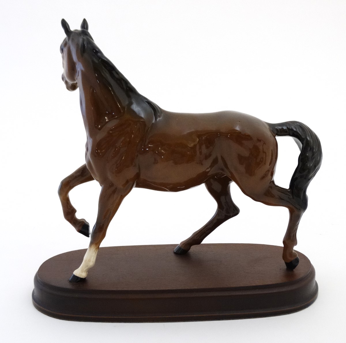 A boxed Royal Doulton 'Spirit of the Wind' bay horse figurine in gloss finish , - Image 7 of 10