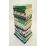 Books: A large quantity of books on the subject of cricket,