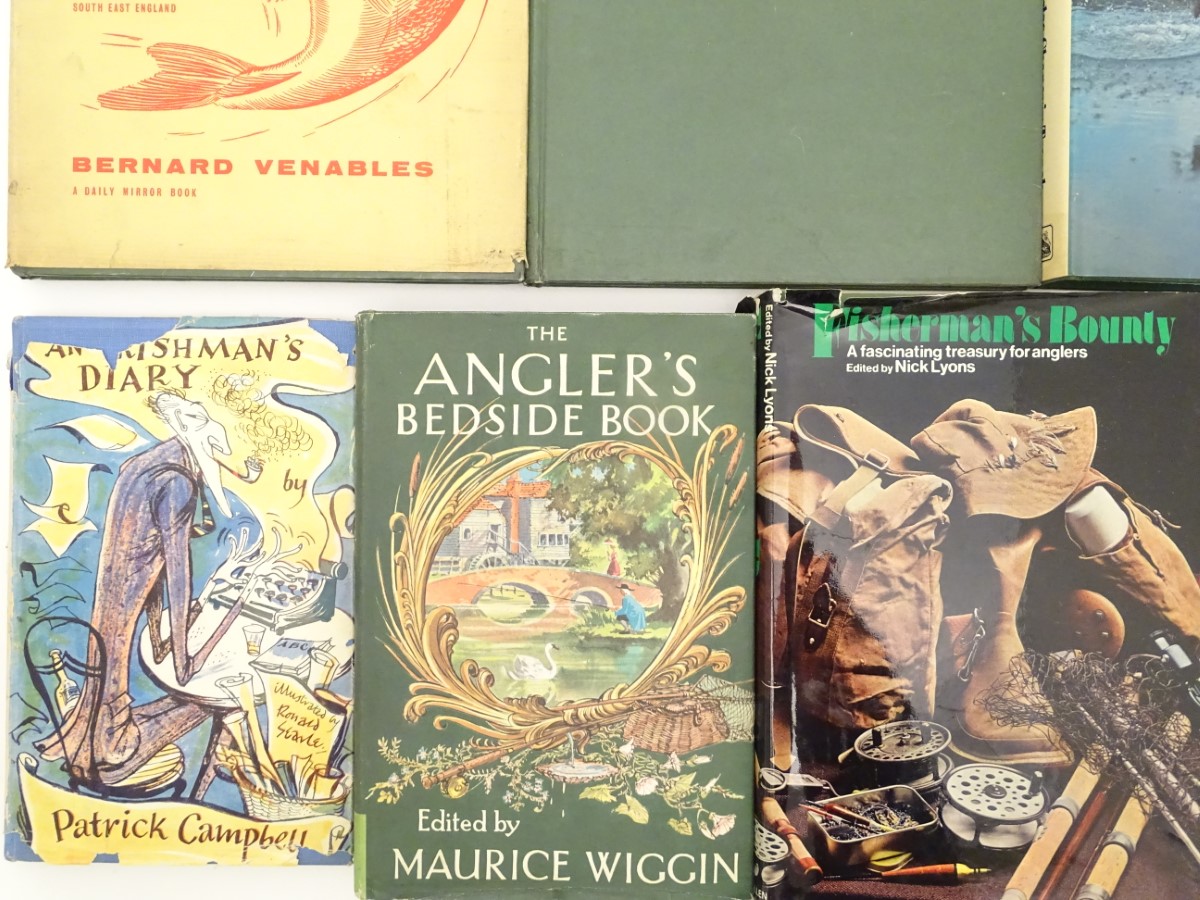 Books: A quantity of books on the subject of angling, - Image 4 of 5