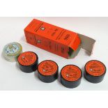 Approximately 800 Dynamit Nobel percussion caps in four tins,