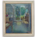 Sophie Tute, 1960, British, Oil on canvas, 'Interior at Peckham' Interior,