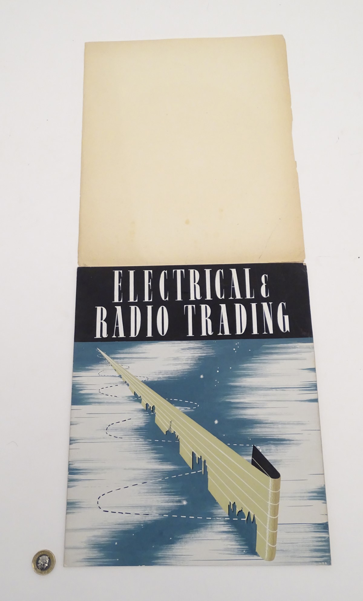 Original magazine artwork, WEB, Gouache, Electrical & Radio Trading front cover. - Image 6 of 6