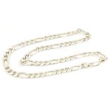 A silver chain approx 22" long (54g) CONDITION: Please Note - we do not make