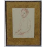 Robin Craig Guthrie (1902-1971), Conte pencil and pastel, 'Yoictin Ivaotaga ?',