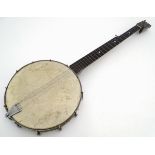 Musical Instruments: Early to mid 20thC Banjo.