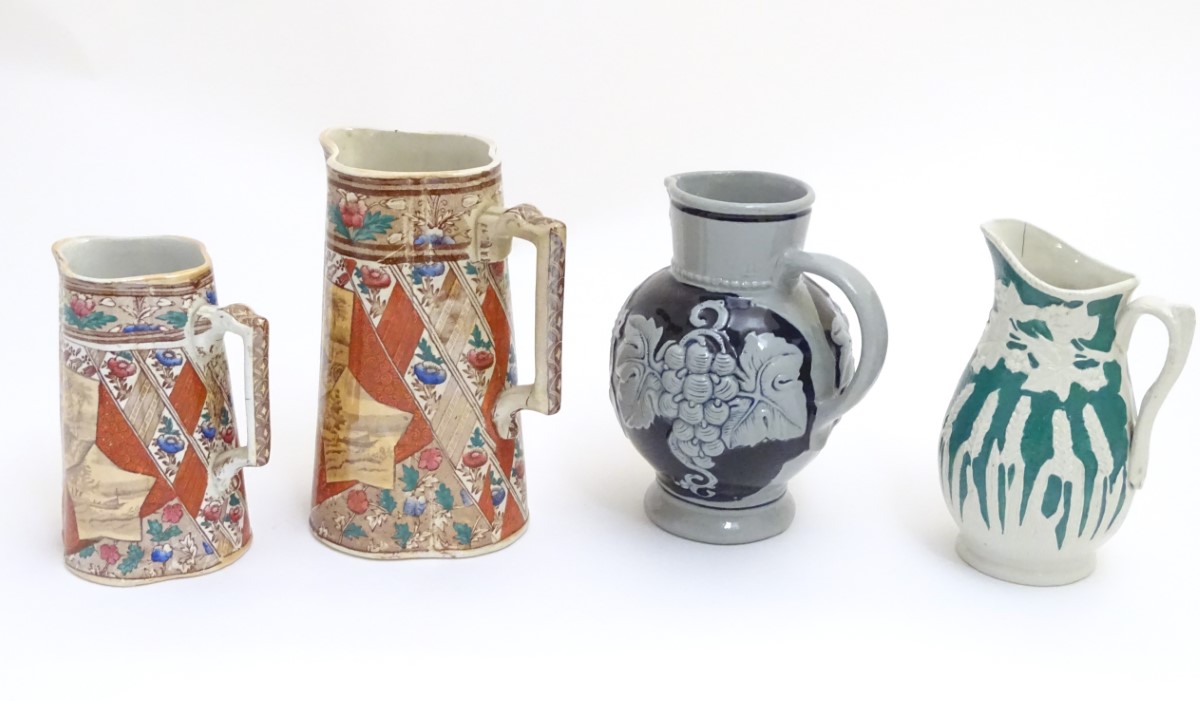 Four assorted jugs, - Image 4 of 8