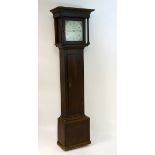 Longcase clock: 'Wm Peacock, Banbury' Oxfordshire / Oxon.