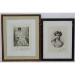 After Frederick John Roberts (1872 - 1929) Two heliogravure portraits,