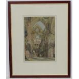 Richard Phene Spiers (1838-1916), Watercolour, 'Tintern Abbey', Signed lower left,