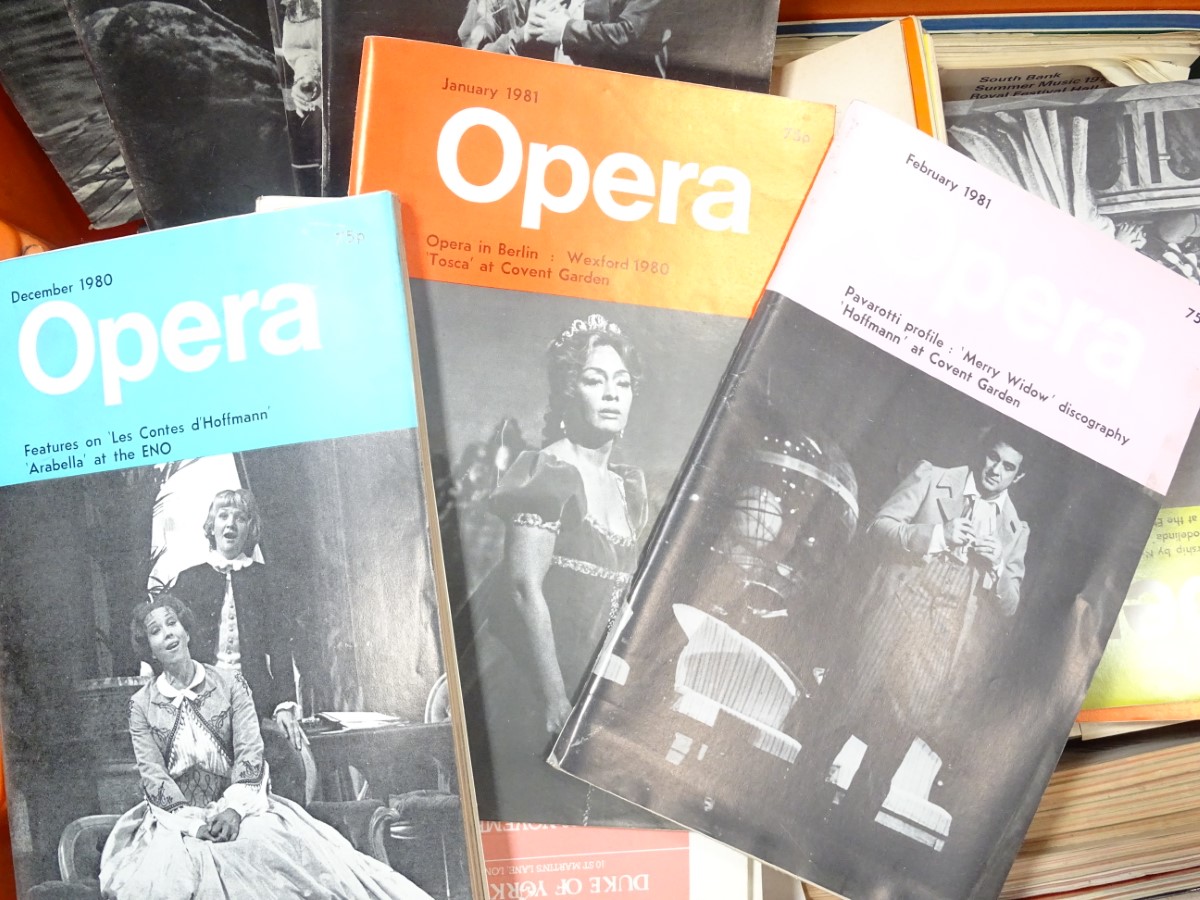 A large quantity of pamphlets and magazines relating to opera CONDITION: Please Note - Image 2 of 3