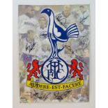 Tottenham Hotspur 1998-2001: a poster of various football players of the team and bearing 19