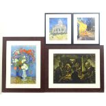 After Vincent Van Gogh, A pair of King and McGaw after Vincent Van Gogh prints to include,