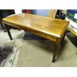 A vintage retro teak coffee table CONDITION: Please Note - we do not make reference