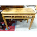 An oriental side table / hall table CONDITION: Please Note - we do not make