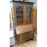 A bureau bookcase CONDITION: Please Note - we do not make reference to the