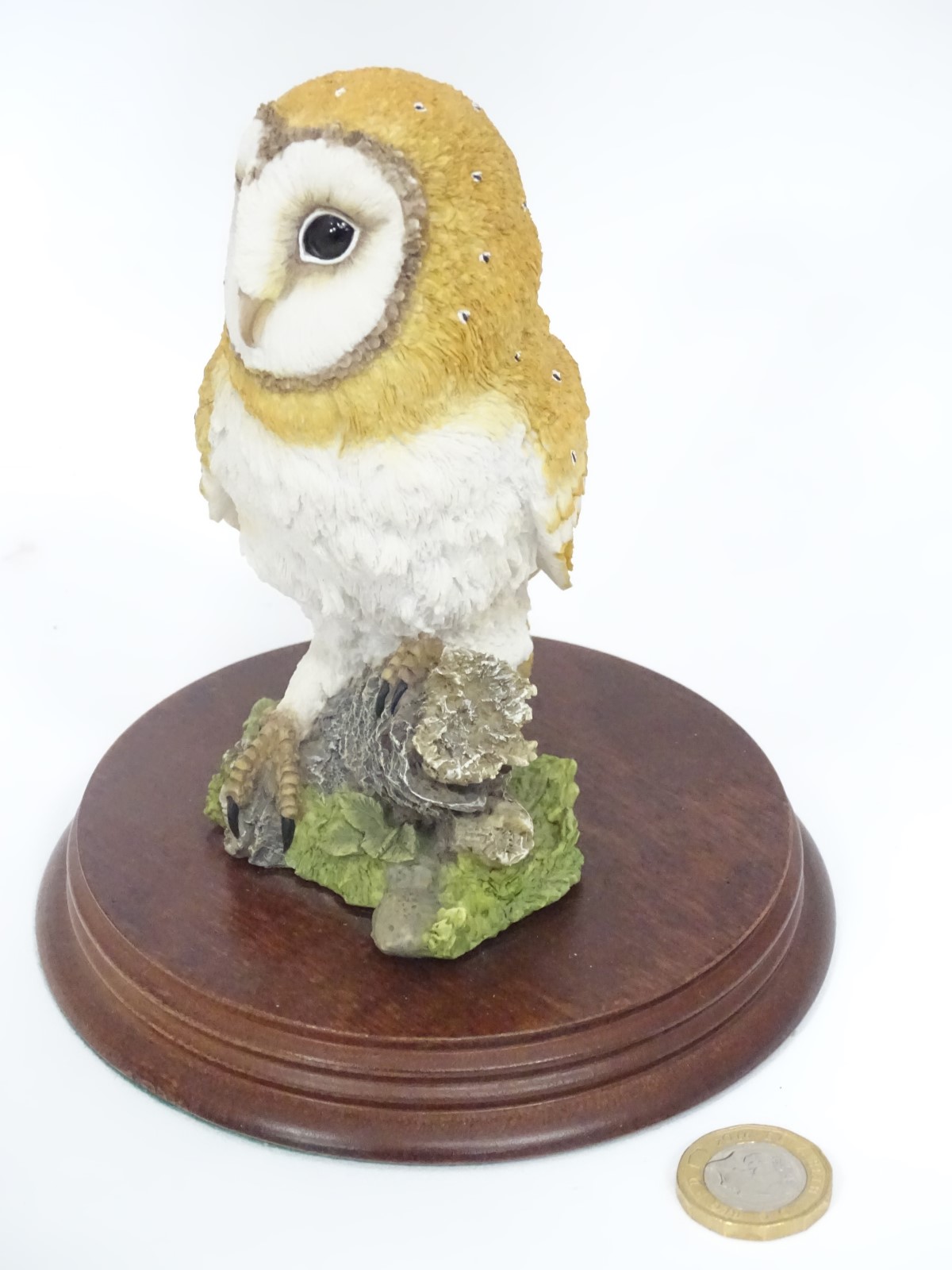 A Leonardo Collection model of a barn owl CONDITION: Please Note - we do not make - Image 2 of 3