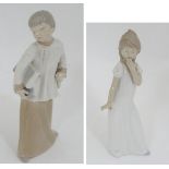 2 Lladro figurines CONDITION: Please Note - we do not make reference to the