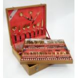 A cased cutlery set CONDITION: Please Note - we do not make reference to the