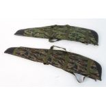A pair of rifle slips by Anglo Arms, each with provision for 'scoped rifle,