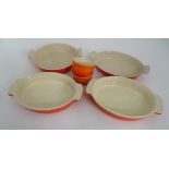 Six items of Le Creuset cast iron wares (6) CONDITION: Please Note - we do not