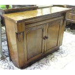 A late 19thC mahogany chiffonier CONDITION: Please Note - we do not make reference