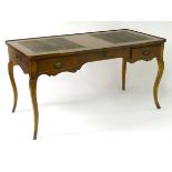 A mid / late 20thC writing desk,