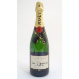 A single bottle of Moet & Chandon Imperial champagne, 750ml,