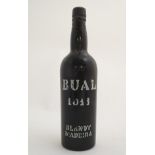 A single bottle of Blandy Bual Madeira, 1911, 75cl.